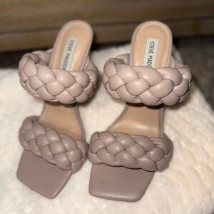 Steve Madden Women's Braided Heels - Taupe